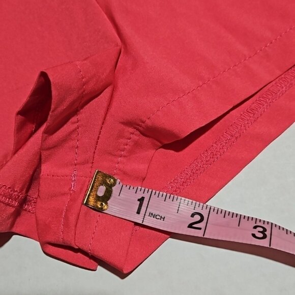 Coral Lightweight Halter Romper With Pockets - Picture 12 of 12